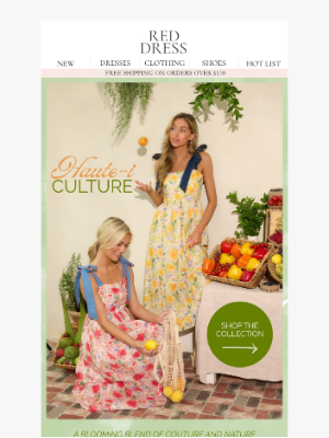 Red Dress Boutique - Say Hello to Haute-iculture 🌸