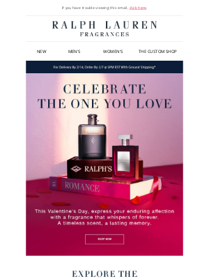 Ralph Lauren Fragrances - Celebrate The One You Love This Valentine’s Day