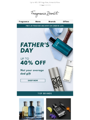 Fragrance Direct(United Kingdom) - Father's Day Made Easy 🎁