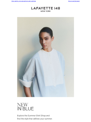 Lafayette 148 New York - The Edit: 5 Shirts for Every Summer Setting
