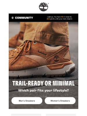 Timberland - Step Up Your Sneaker Game.