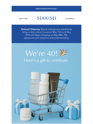 Sekkisei-usa - Beautiful, we’re turning 40 🎉 and celebrating you