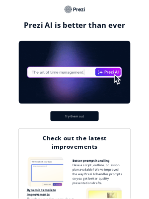 Prezi - Prezi AI: What’s new