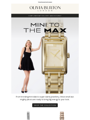 Olivia Burton - Mini styles, maximum impact