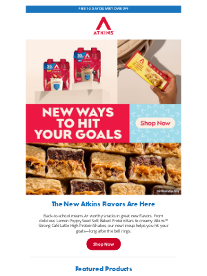 Atkins - New School Year, New Atkins Flavors
