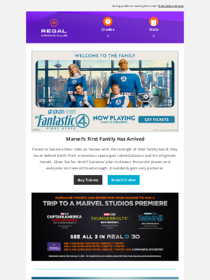 Regal Entertainment Group - Jessica, an un-four-gettable experience - see Marvel Studios’ The Fantastic Four: First Steps