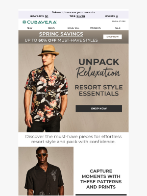 Perry Ellis - Pack Perfectly: Resort Essentials You Can't Miss