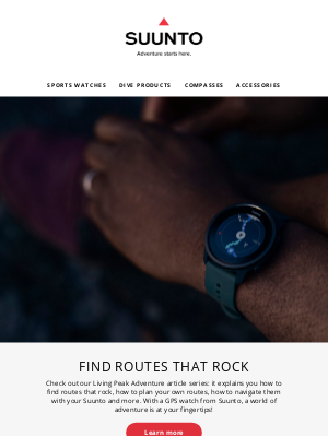 suunto - Find, create & navigate routes