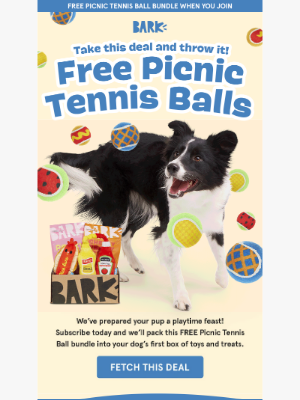 BarkBox - You’re gonna need a bigger picnic basket 🧺