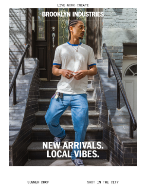 Brooklyn Industries - Welcome Summer in New Arrivals