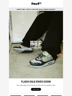 HUF Worldwide - SALE ENDS SOON