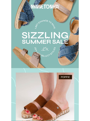 Minnetonka Moccasin - ⏳ Last Chance to Sizzle & Save!