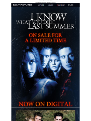 Sony Pictures Entertainment - Revisit the Original I Know What You Did Last Summer