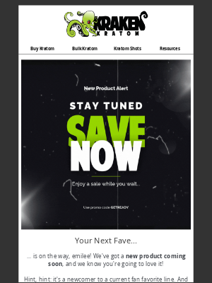 Kraken Kratom - 🎉Exciting News: Amazing New Products Coming Soon!