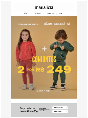 Oibem (Brazil) - ⚡Conjuntinhos que esgotam rápido!