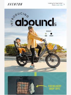 Aventon Bikes - Your new ride for smarter hauling: Abound LR