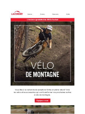 La Cordée (Canada) - Vélo de montagne : notre sélection du moment 🚵🏻