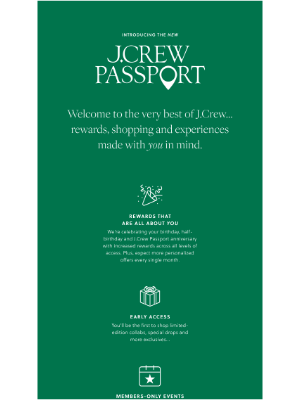 J.Crew - Introducing the new J.Crew Passport