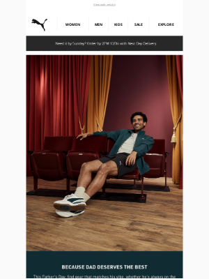 PUMA (United Kingdom) - For Every Kind of Dad