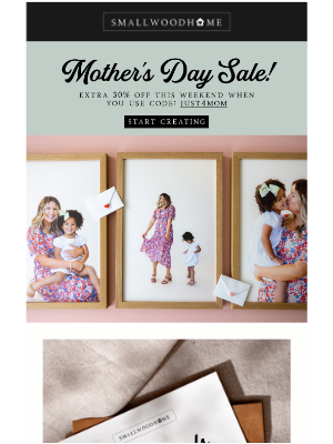 EXTRA 30% OFF Mother's Day Sale! Won't Last Long! 😱