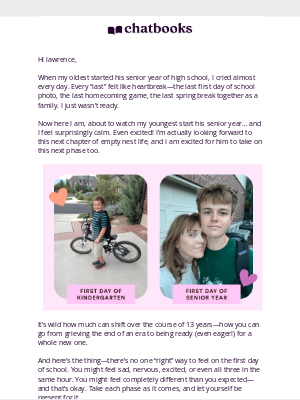 Chatbooks - From One Mom to Another ❤️