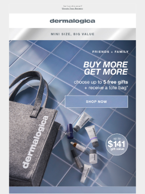 Dermalogica - Our treat: up to $141 in gifts 🎁