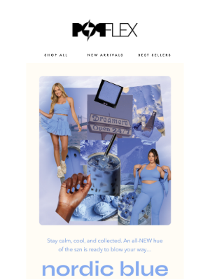 POPFLEX - Loading… Nordic Blue 🫐🦋🌀