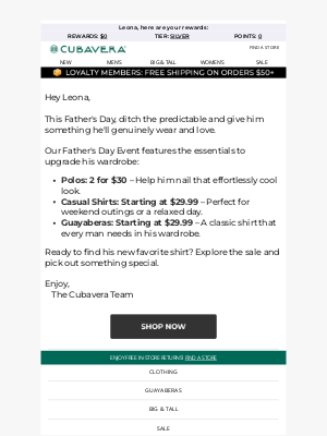 Original Penguin - The Father’s Day Event Has Arrived!