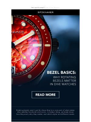 Spinnaker Watches - 🤿 What’s the Deal with Dive Bezels?