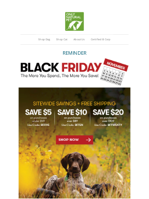 Your Pet, NEW Black Friday Deals Await!