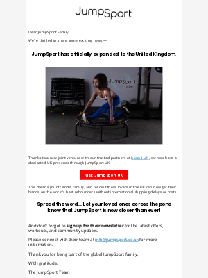JumpSport, Inc. - JumpSport is Now in the UK! 💂🏾