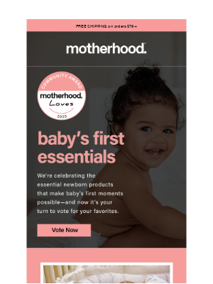 Motherhood Maternity - Vote Now For Baby's First Essentials