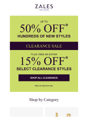 Zales - 👀 Your New Favorite Sale...CLEARANCE!