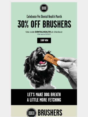 BIXBI Pet - 30% OFF Dental Chews 🦷 🐕