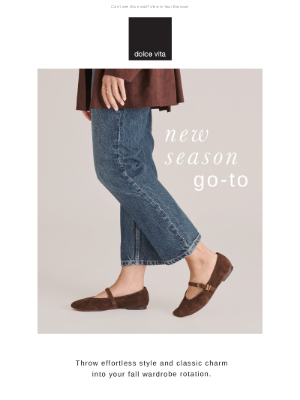 Dolce Vita - FALL’S MOST-WANTED FLAT