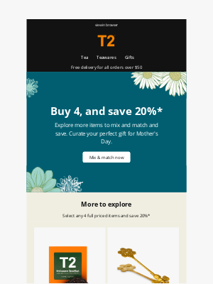 T2 Tea (Australia) - Explore more items & save 20%*