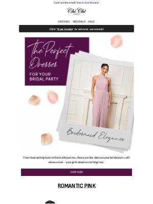 Chi Chi London - Bridesmaid Styles To Say YES To