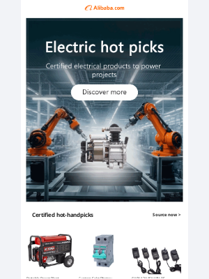 Alibaba - Certified and ready