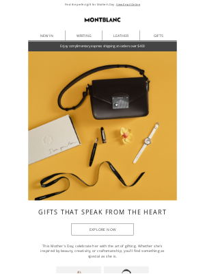 Montblanc - Celebrate Mother’s Day with the art of gifting