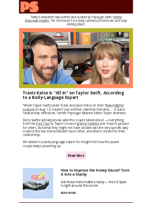 POPSUGAR - Taylor and Travis Sittin' in a Tree