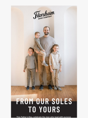 Florsheim Shoes - Like Father, Like Son