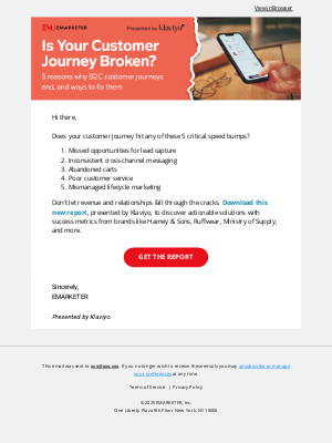 Insider Intelligence - Broken Customer Journeys = Lost Revenue