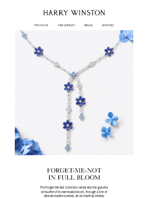 Harry Winston - Explore Diamond Flower Silhouettes