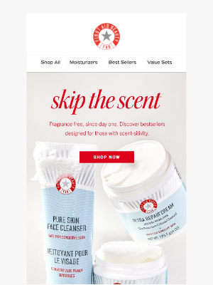 First Aid Beauty - No Fragrance, No Problem