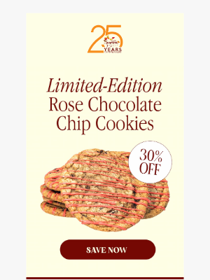 Jacques Torres Chocolate - Limited-Edition Rose Cookies — 30% Off Now