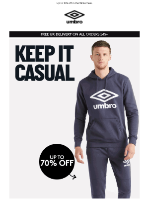 Umbro (UK) - Looking For Easy Day Loungewear?
