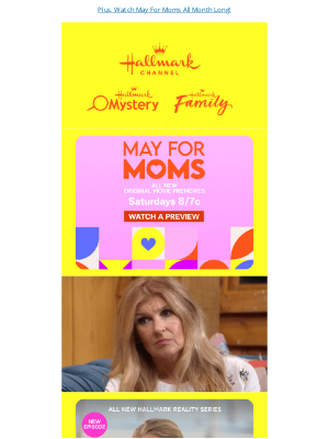Hallmark Channel (Crown Media Holdings, Inc.) - All New Episode of The Motherhood Tonight 8/7c!
