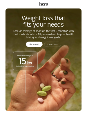 A plan to help you lose weight