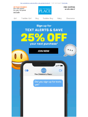 Crazy 8 - Get 25% off when you join text alerts! 💬