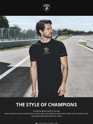 Lamborghini - Check out our Squadra Corse selection